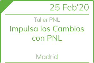 Taller PNL en Madrid Febrero 2020